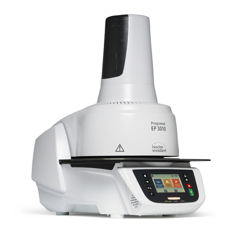 Ivoclar Vivadent Programt EP 3010 G2 User manual