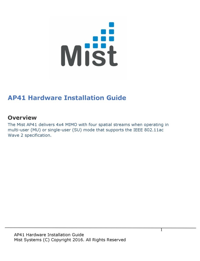 Mist AP41-US Manual