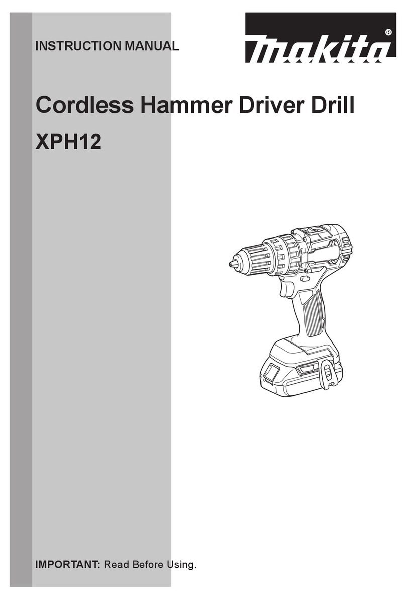 Makita XPH12T User manual