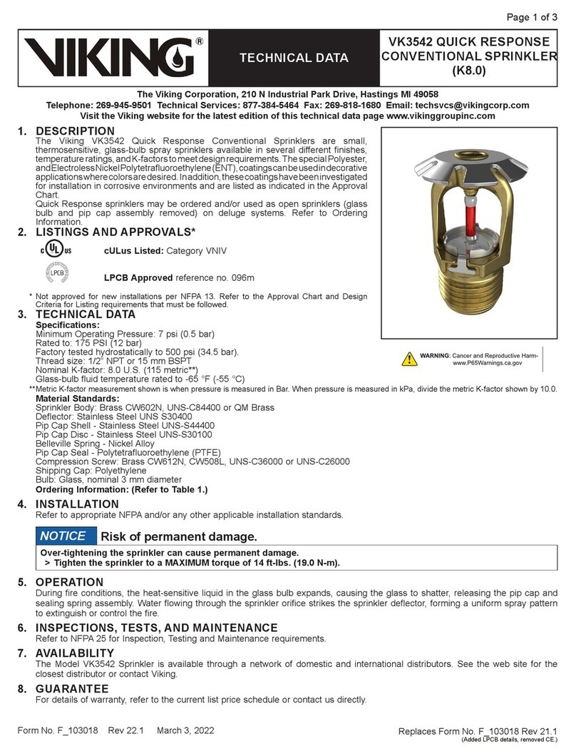 Viking VK3542 Instruction manual