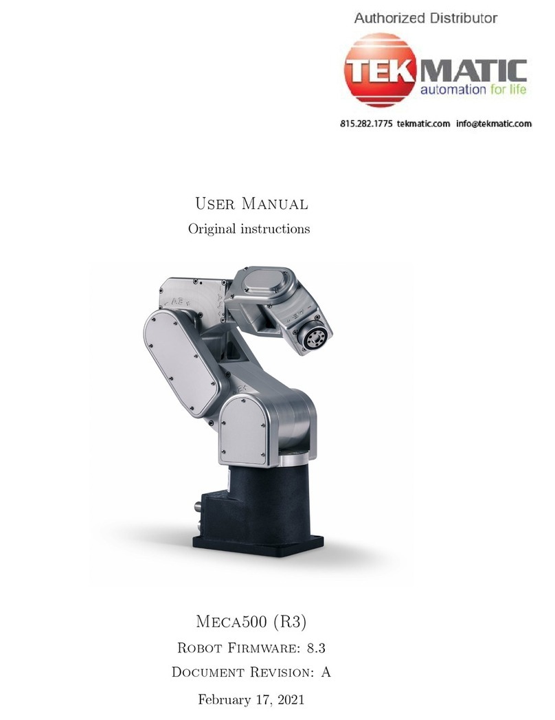 Mecademic Meca500 R3 User manual