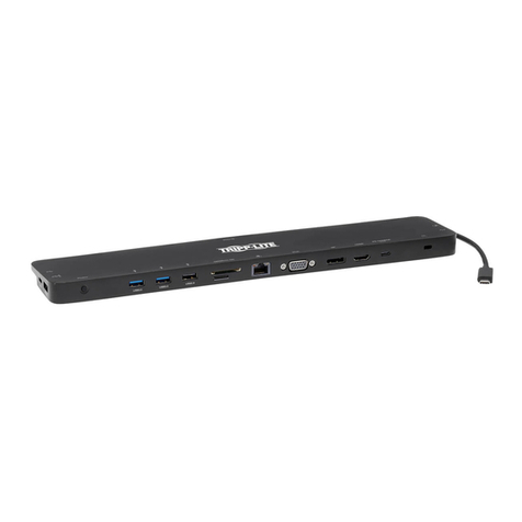 Tripp Lite USB-C U442-DOCK7D-B owner's manual