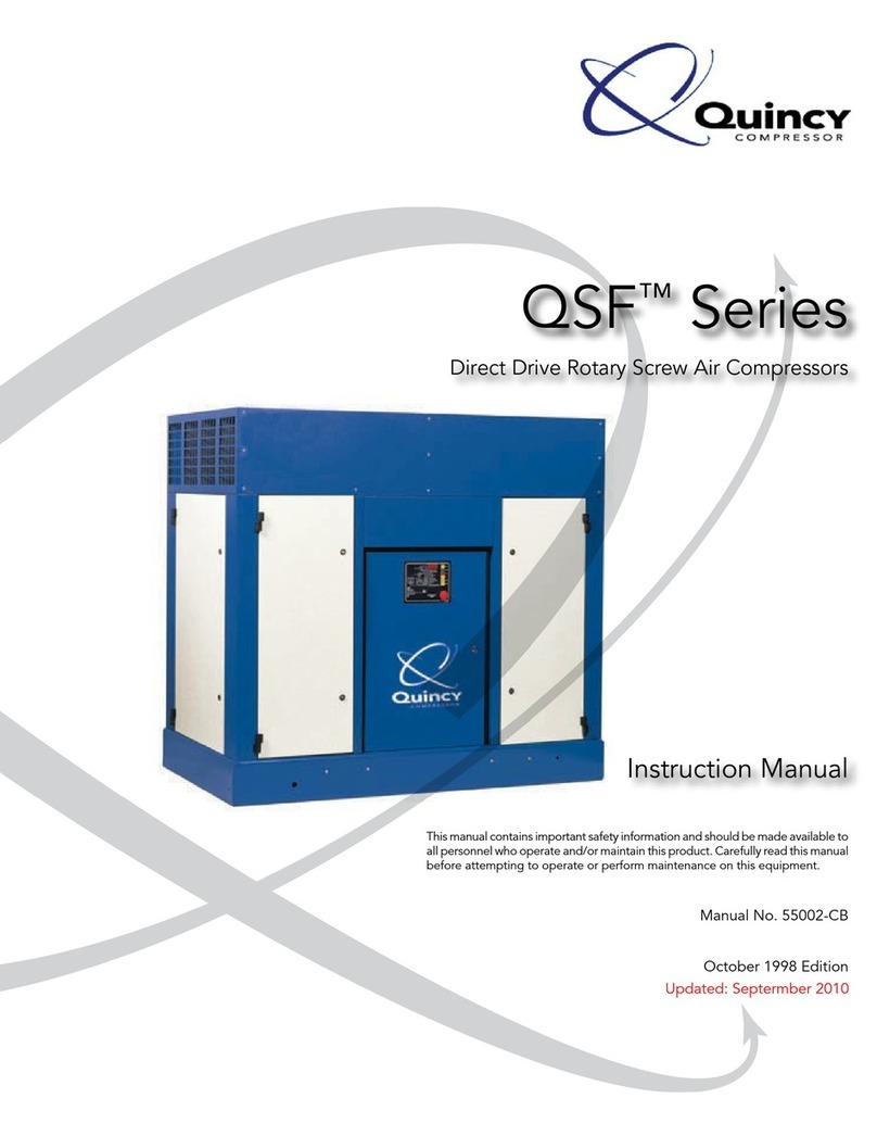 Quincy QSF Series instruction manual