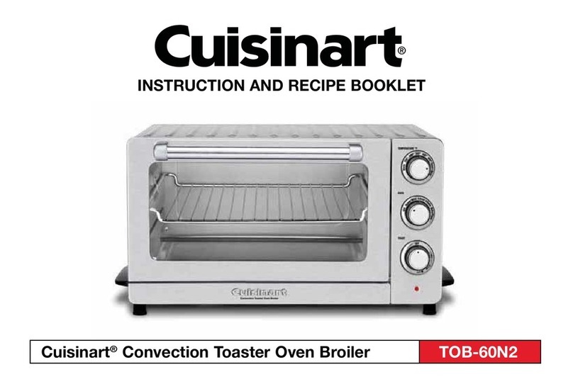 Cuisinart TOB-60N2 INSTRUCTION AND RECIPE BOOKLET