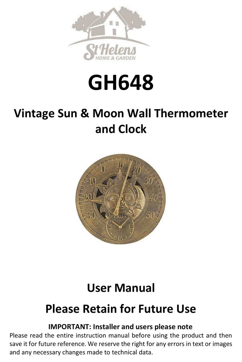 St Helens GH648 User manual