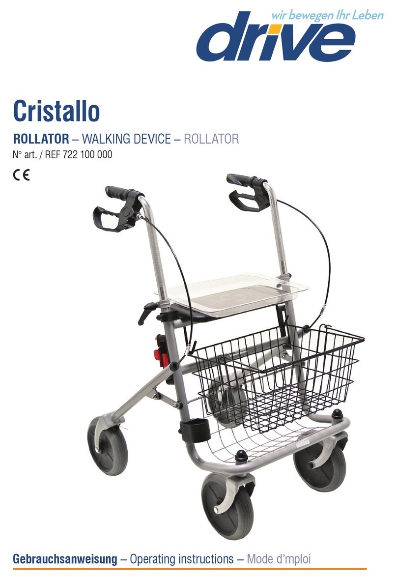 Drive Cristallo operating instructions