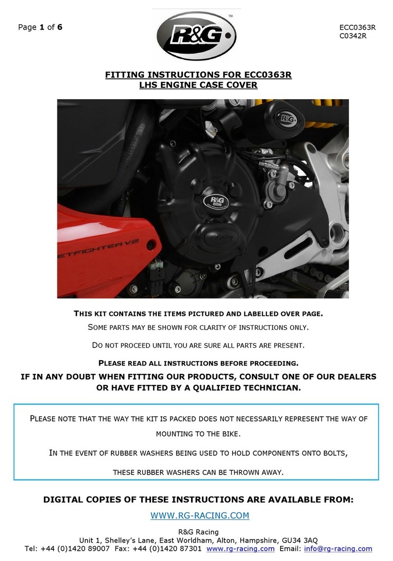R&G ECC0363R User manual