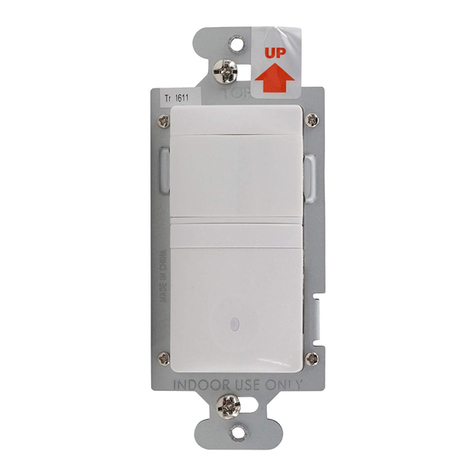 LEGRAND Wattstopper RH-250 Operating and installation instructions