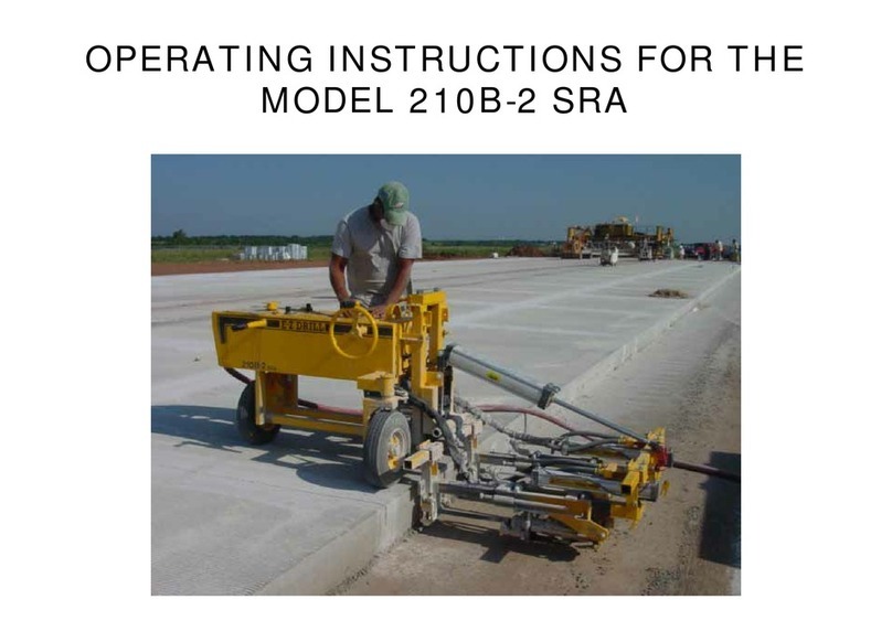E-Z DRILL 210B-2 SRA operating instructions E-Z DRILL 210B-2 SRA operating instructions