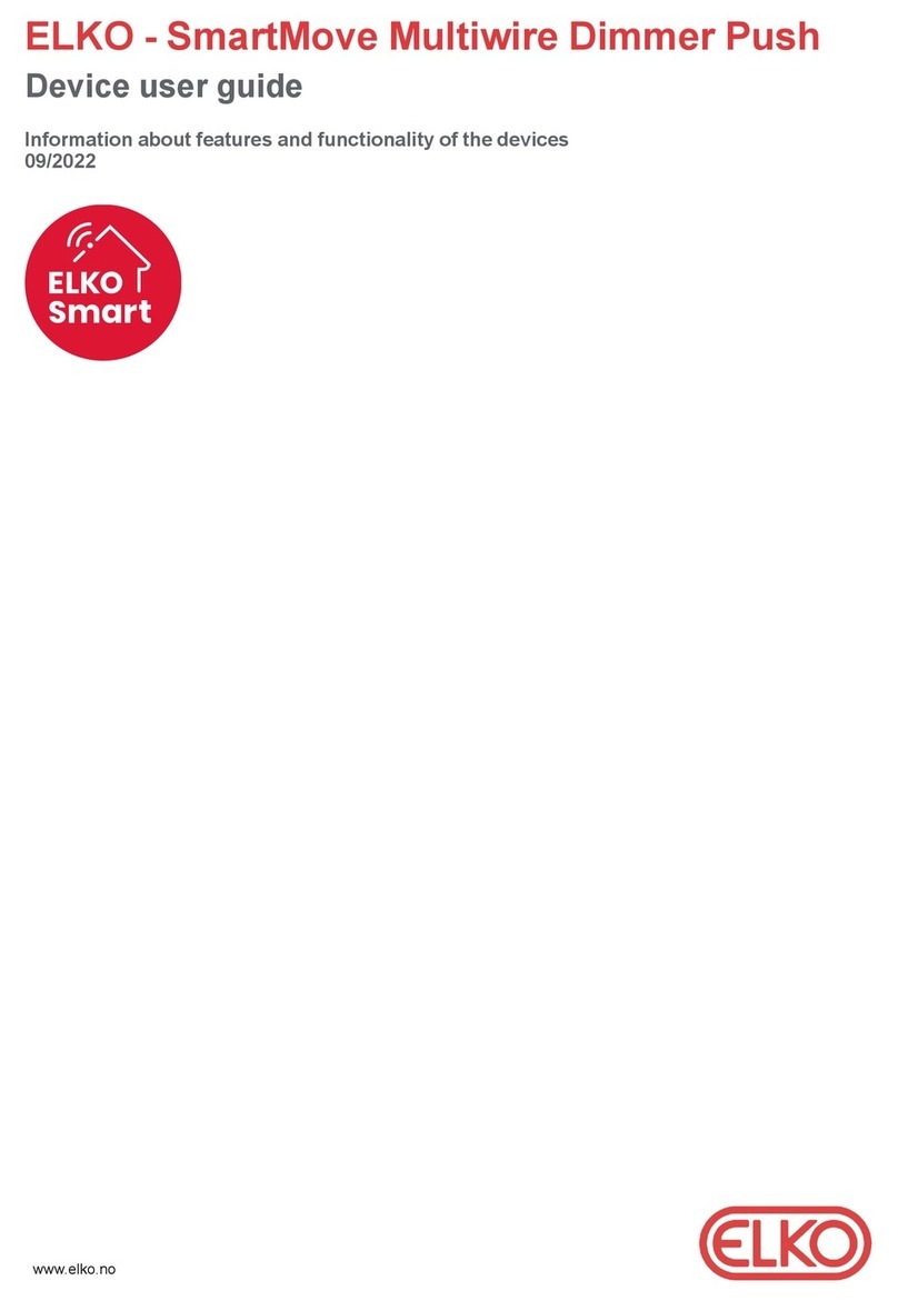 Elko EKO0725X user guide