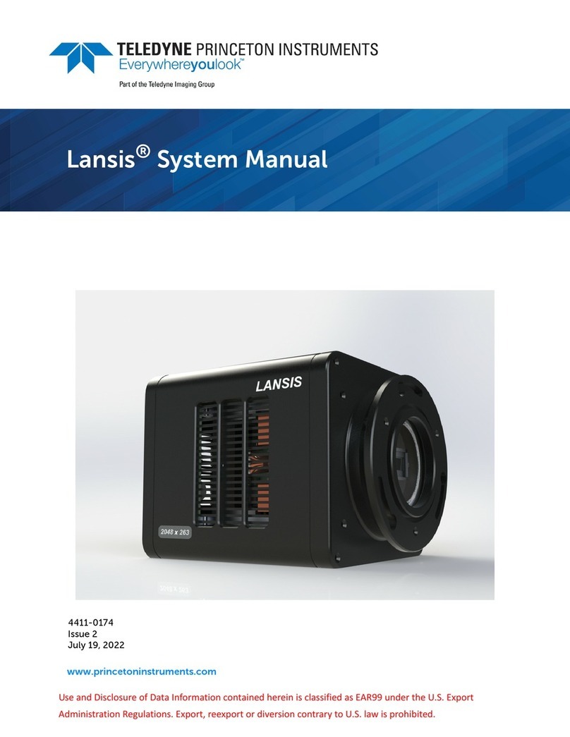 Teledyne Princeton Instruments Lansis User guide
