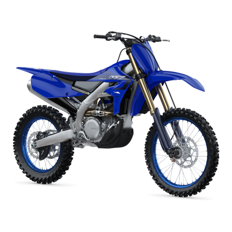 Yamaha YZ450FX 2023 owner's manual