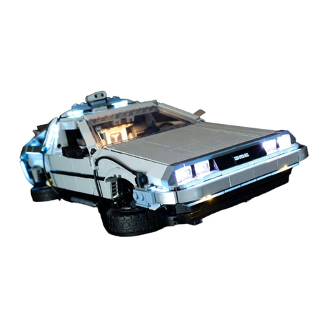 GAME OF BRICKS Back to the Future Time Machine 10300 instruction manual GAME OF BRICKS Back to the Future Time Machine 10300 instruction manual