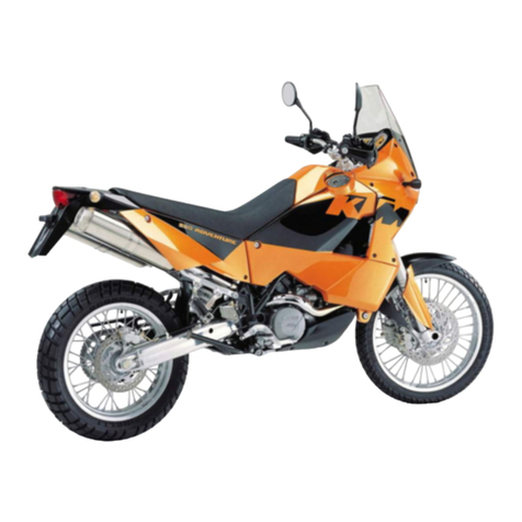 KTM 950 ADVENTURE 2003 User manual