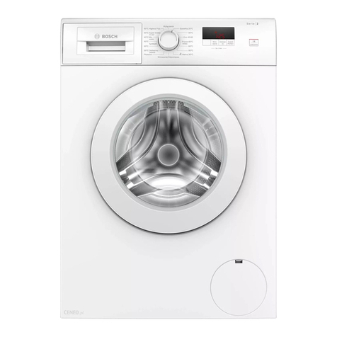 Bosch WAJ20070PL User manual and installation instructions