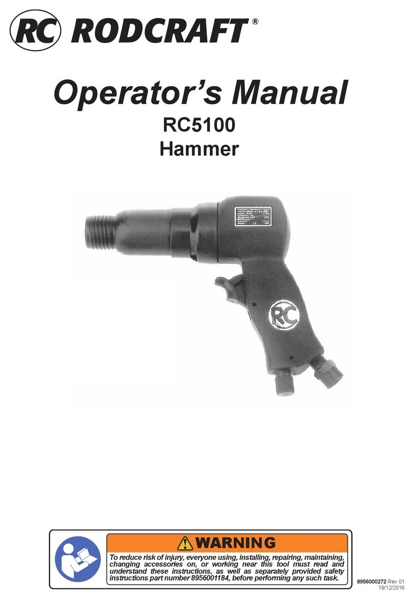 RODCRAFT RC5100 Operator's manual