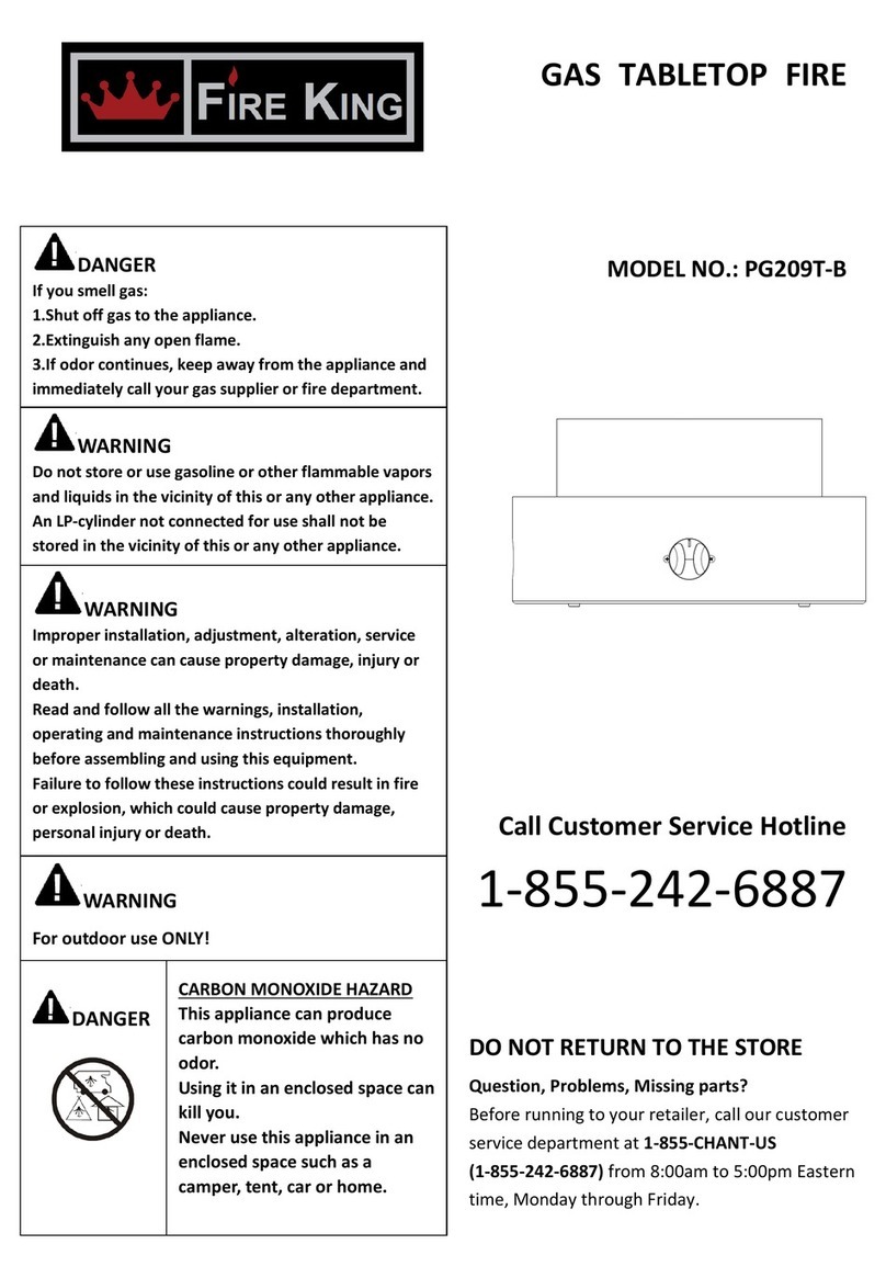 FireKing PG209T-B manual