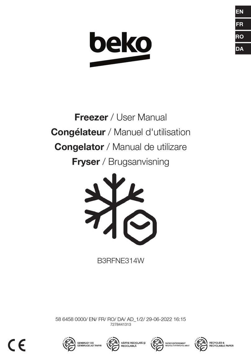 Beko B3RFNE314W user manual