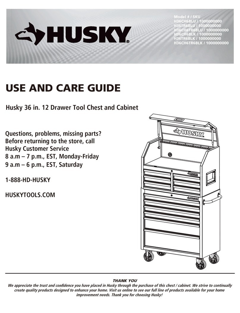 Husky H36CH6BLU User manual