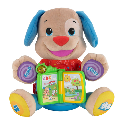Fisher-Price Y6967 instruction sheet