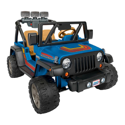 Power Wheels HLB02 owner's manual
