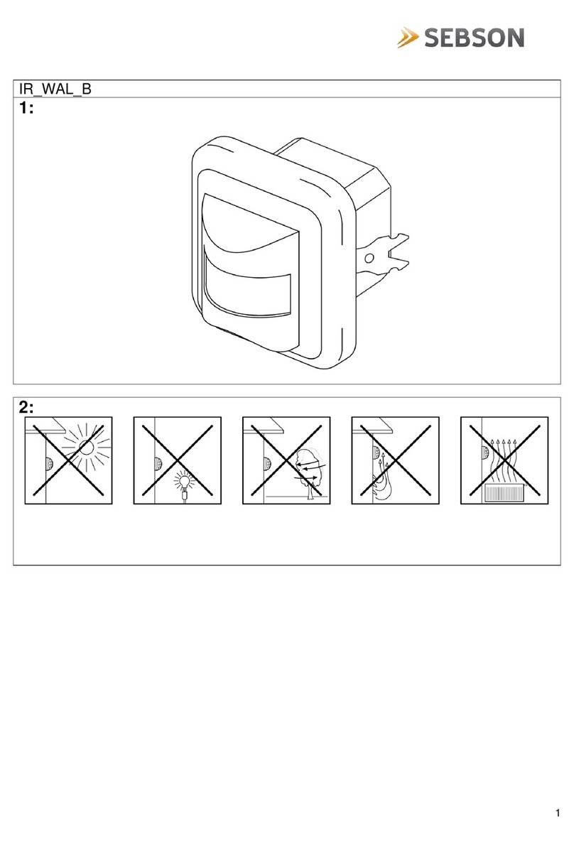 SEBSON IR WAL B User manual