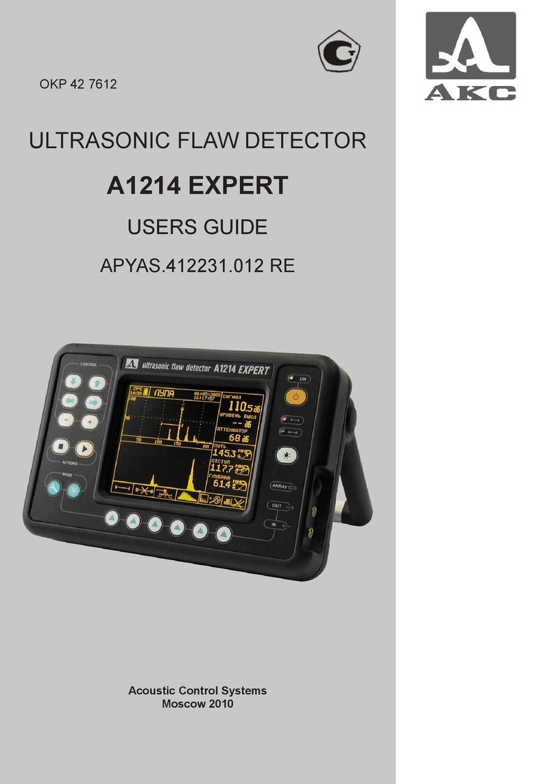 Acoustic control systems A1214 EXPERT User manual