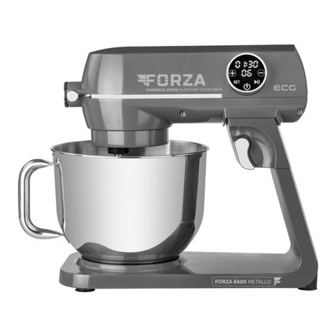 ECG Forza 6600 Metallo User manual