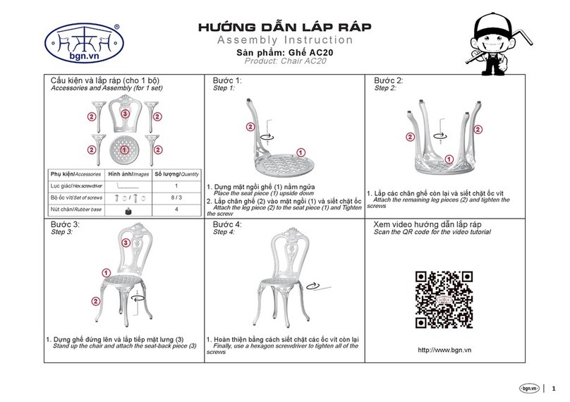 BGN AC20 Assembly instruction