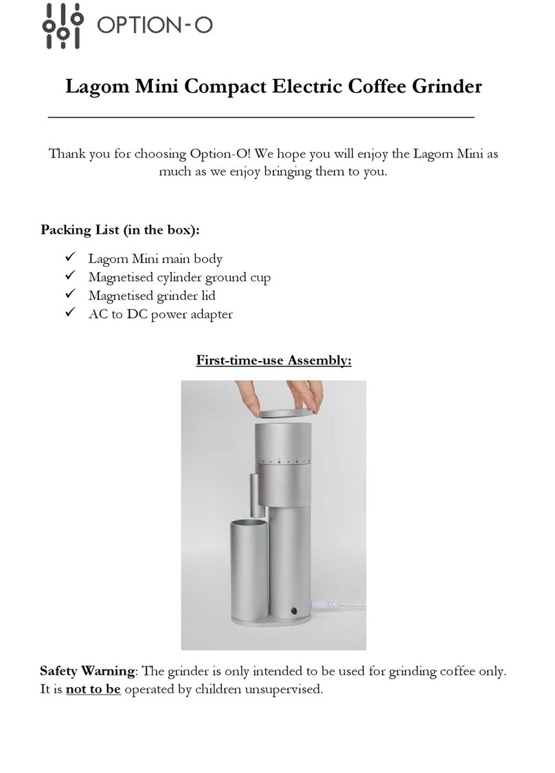 OPTION-O LAGOM Mini User manual