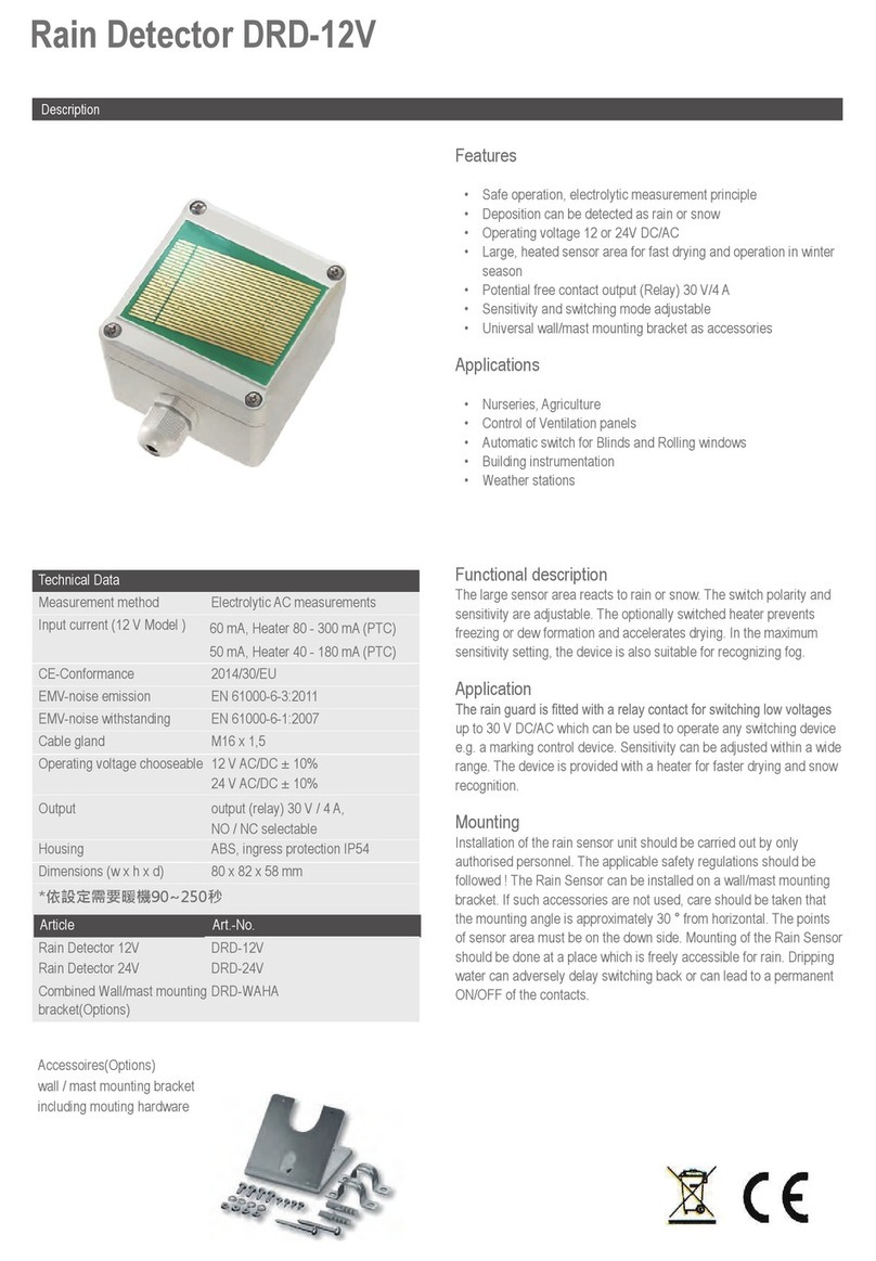 Jetec DRD-12V Operation manual