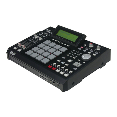 Akai MPC 2500 Service manual