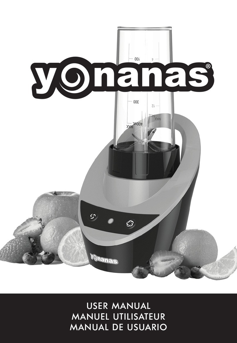 Yonanas YOPB300 user manual