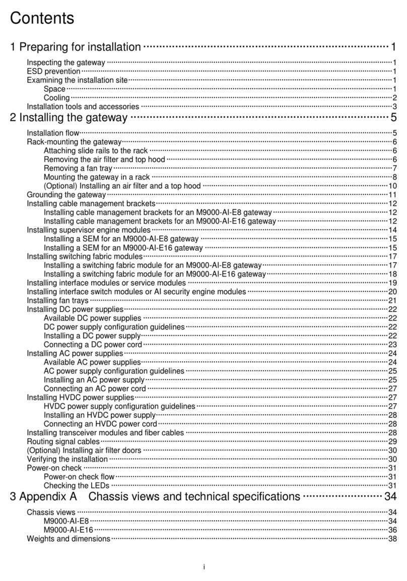 H3C SecPath M9000-AI manual