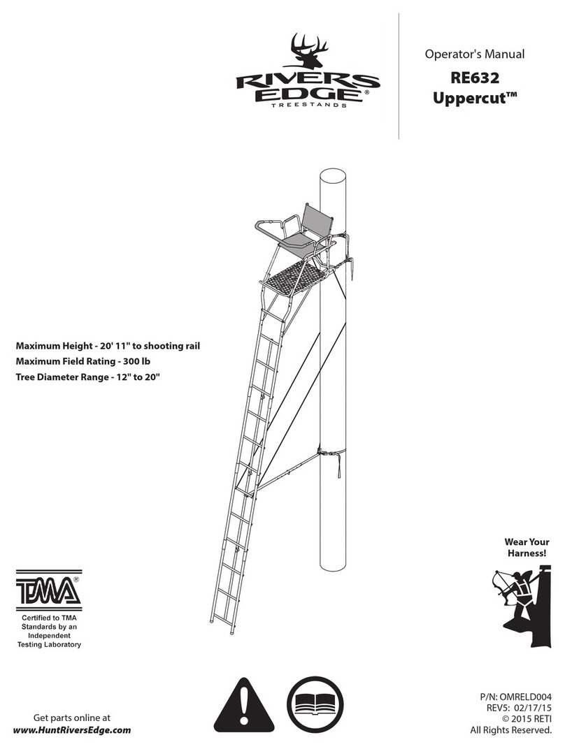 Rivers Edge Uppercut RE632 User manual