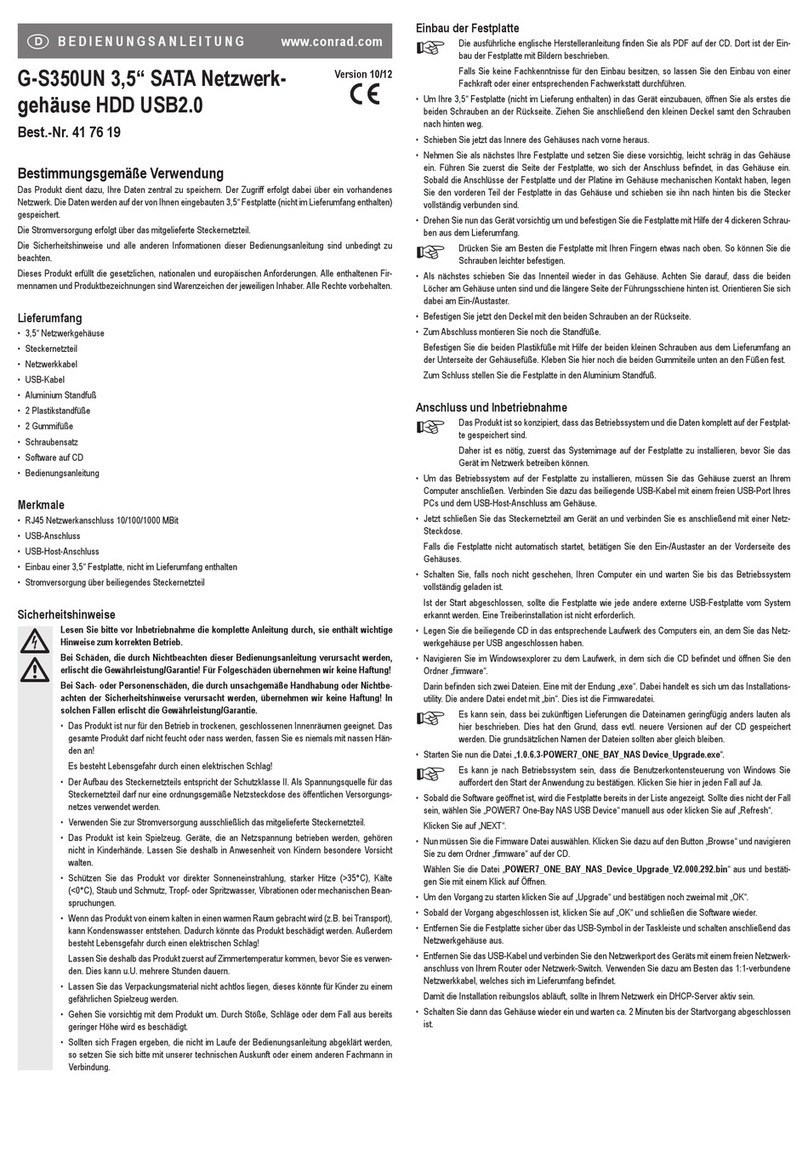 Conrad 41 76 19 operating instructions