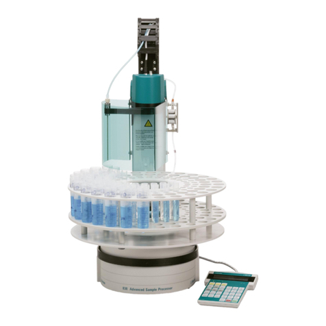 Metrohm 838 Advanced Sample Processor User manual