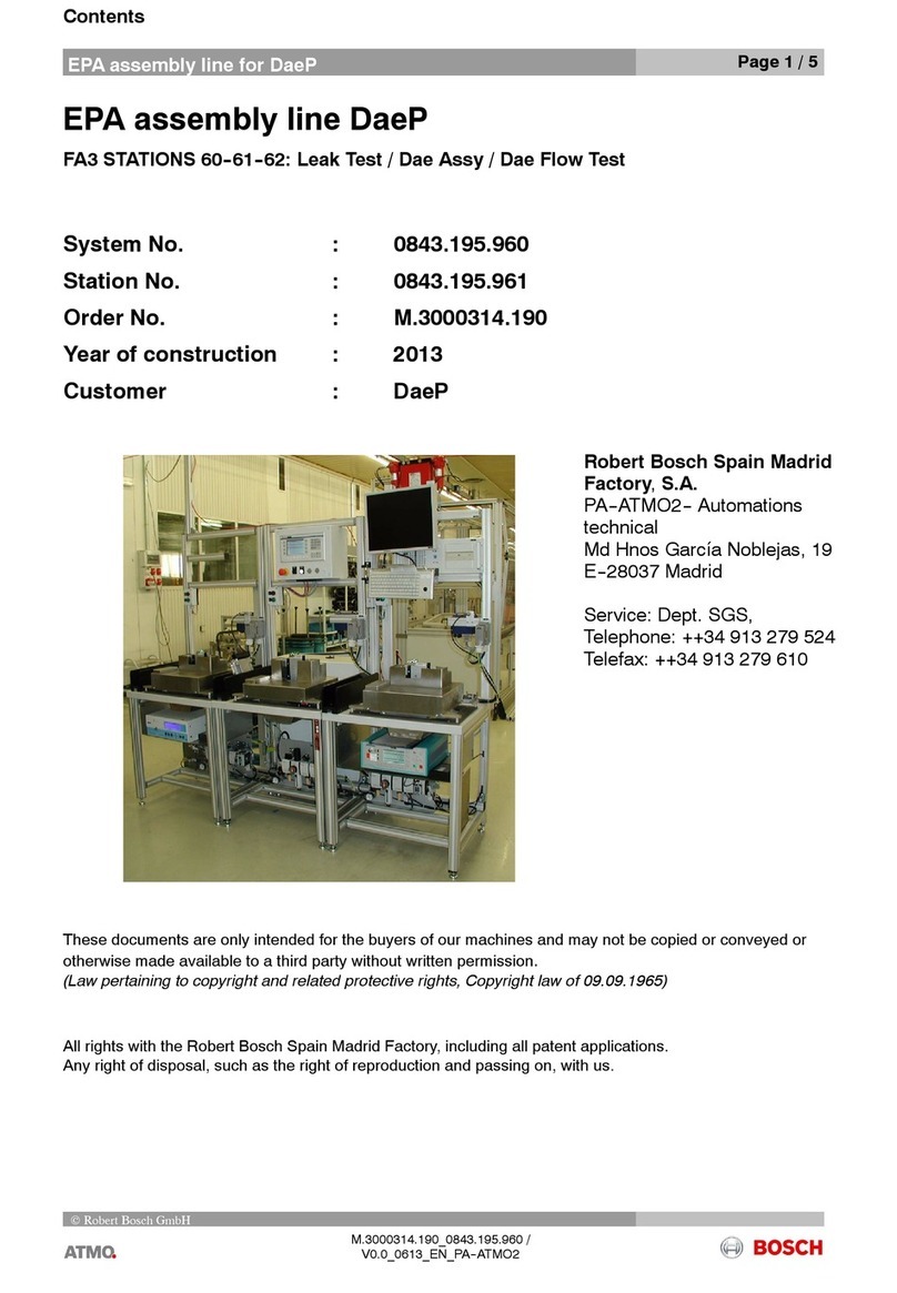 Bosch ATMO Station User manual