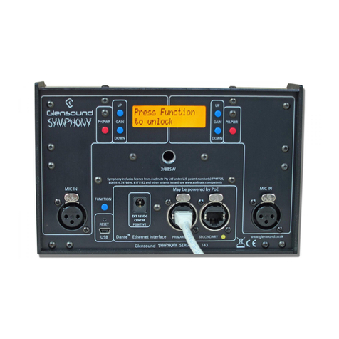 Glensound SYMPHONY Installation guide Glensound SYMPHONY Installation guide