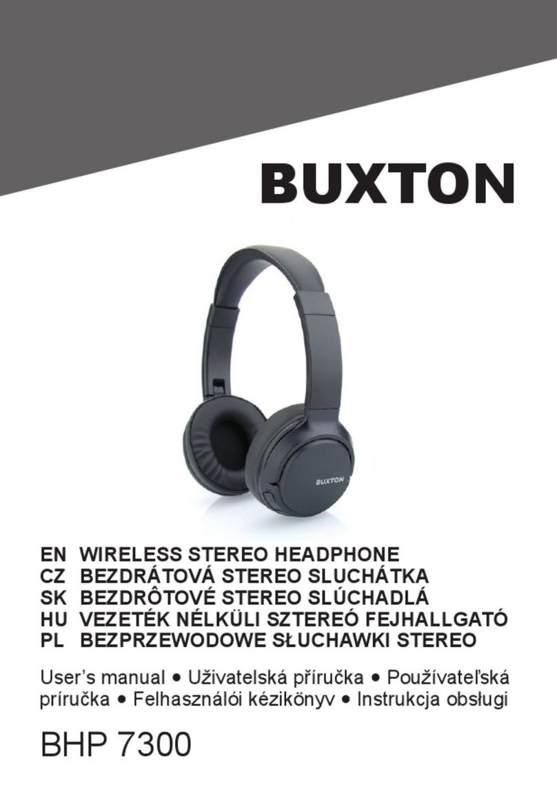 BUXTON BHP 7300 User manual