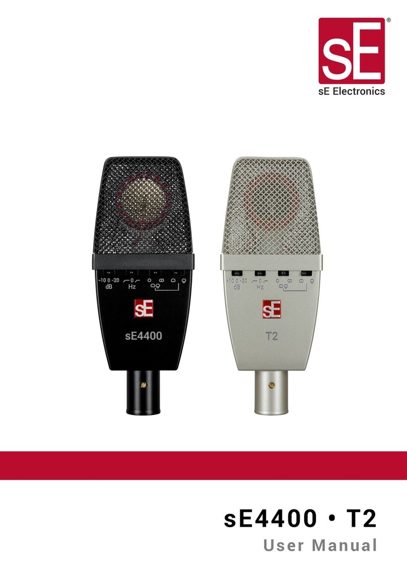 SE Electronics sE4400 User manual