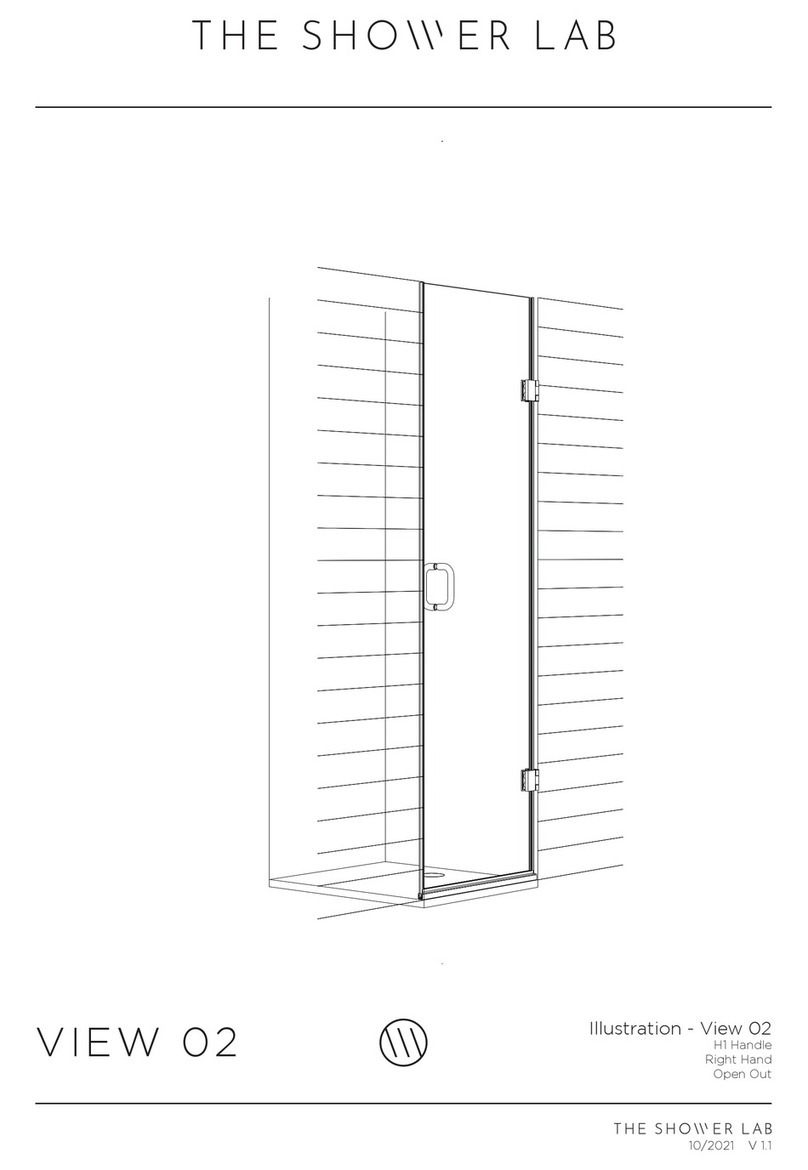 THE SHOWER LAB VIEW 02 VR02S59 User manual