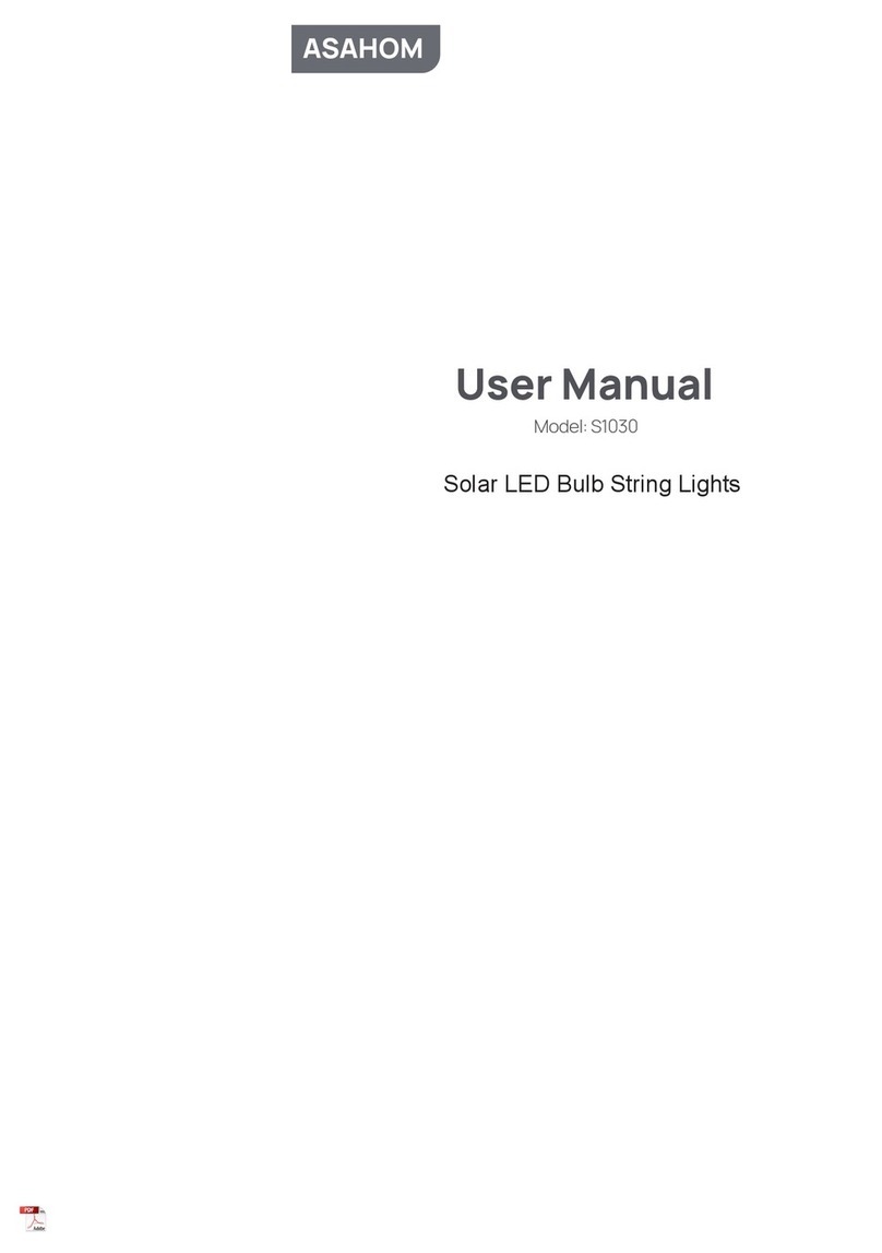 ASAHOM S1030 User manual