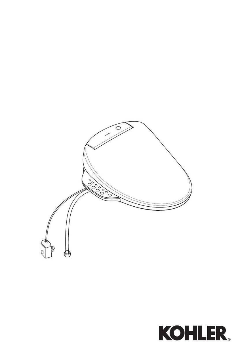 Kohler C3-300 Assembly instructions