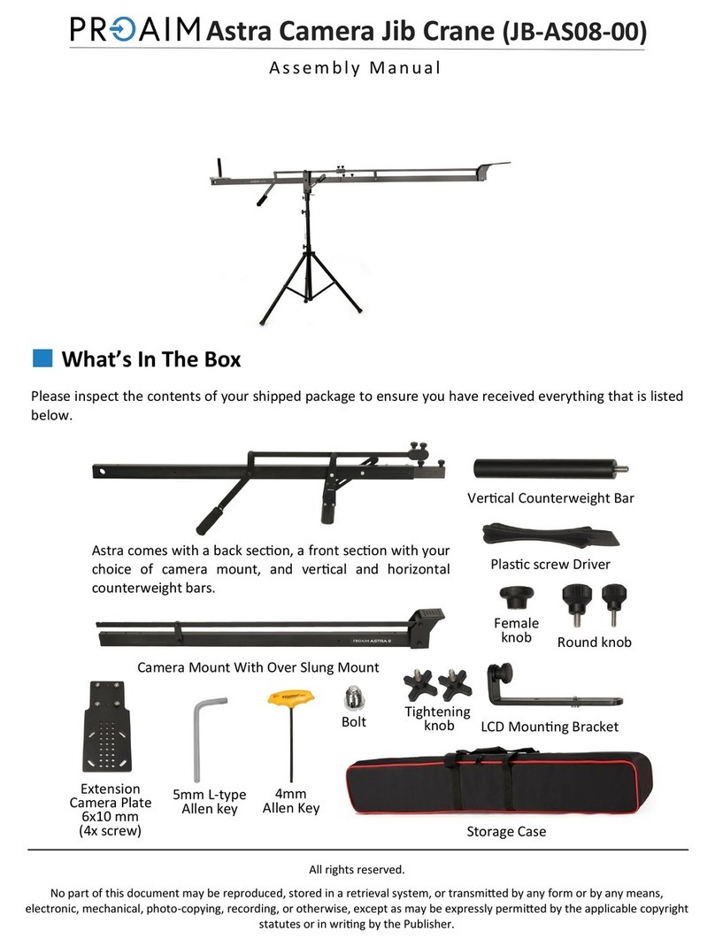 PROAIM JB-AS08-00 Assembly manual