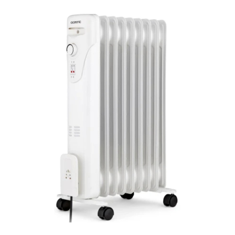Oceanic OCEABH1500W2 User manual