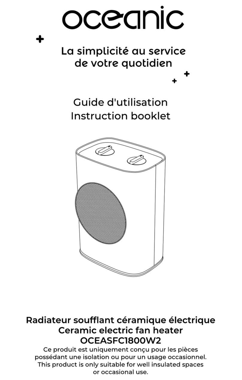Oceanic OCEASFC1800W2 User manual