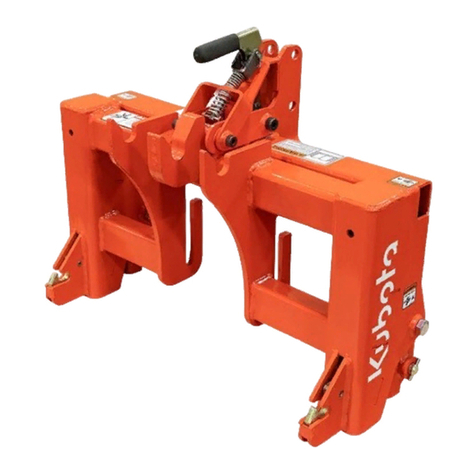 Kubota K-Hitch AP-KH15 User manual