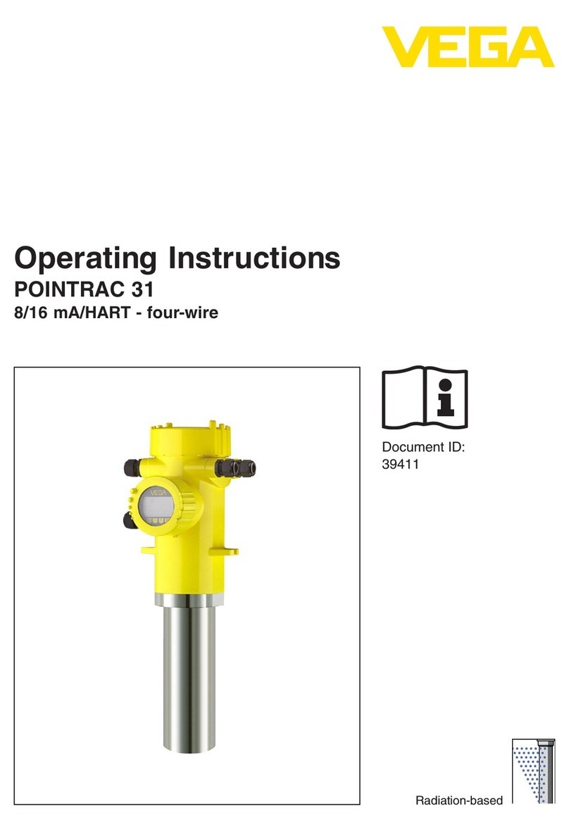 Vega POINTRAC 31 User manual