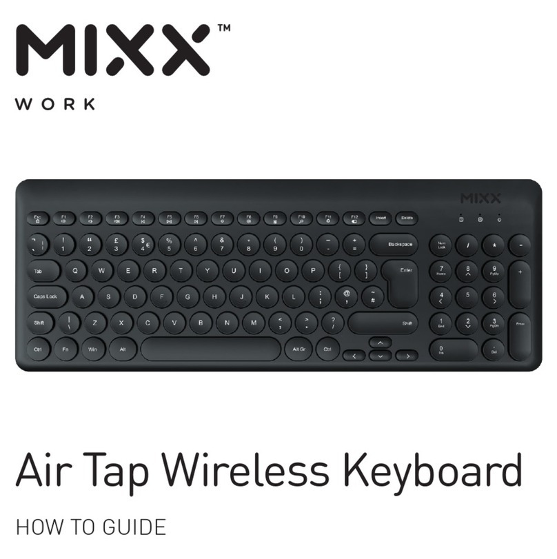 Mixx WORK How-to guide